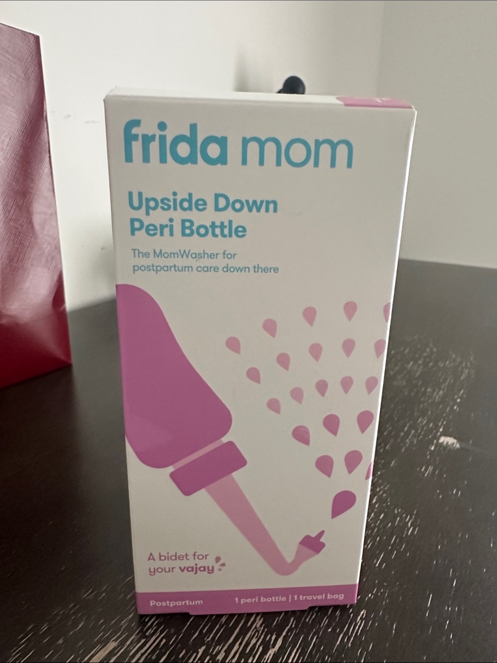 Upside Down Peri Bottle – Pink Postpartum Care